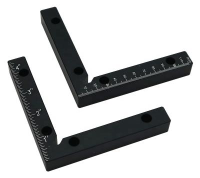 China SBTools Imperial L-Type Spotting Measuring Ruler/Metric Double Sided Aluminum Aluminum for sale