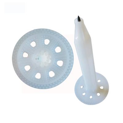 China Concrete Insulation Flare Nail Plastic HDPE Nail Insulation Fastener for sale