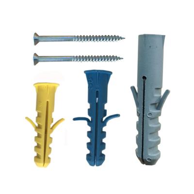 China Building Construction Anchor Wall Plug Expansion Pipe Tube Tube Material Repair Plastic Wall Anchor for sale