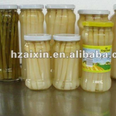 China Canned White Asparagus 12jars/370ML for sale