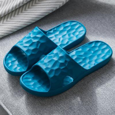 China 2022 fashion trend women lightweight anti-skid sandals soft thick unique home slips pure color EVA indoor slippers for sale