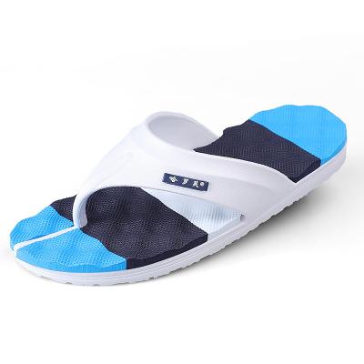 China Mens EVA Slippers Beach Summer Sandals Logo Factory Wholesale Custom Made Fashion Trend Flip Flops on Striped High Quality Flip Flops for Men for sale