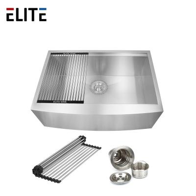 China Without Faucet China Manufacturer Factory Direct Single Restaurant Apron Front Water Sink for sale