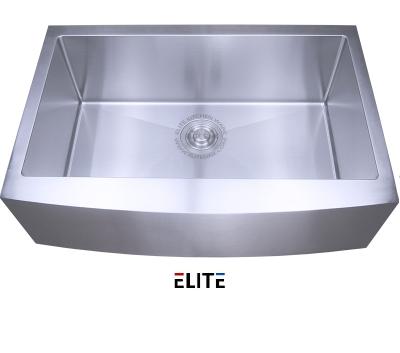 China Without Faucet Factory Direct To Send Corner Durable Handmade Butterfly Silver Stainless Steel Undermount Farmhouse Single Bowl Sink for sale