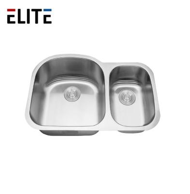 China Without Faucet Elite Stainless Sink For Restaurant Double Sink 32