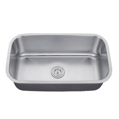 China Vietnam undermount sink 304 stainless steel kitchen sink single bowl super large bowl without faucet for USA for sale