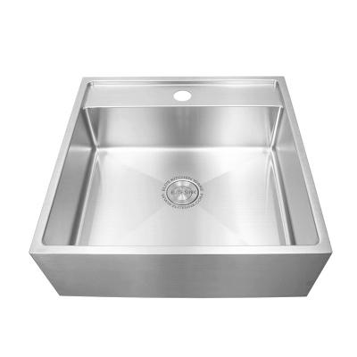 China Stainless Steel Sink Faucet Free Rectangular Bath Toilet Nano Sink Colored New Trendy Sink Bathroom 304 Steel Single Bowl 42x42x15cm for sale