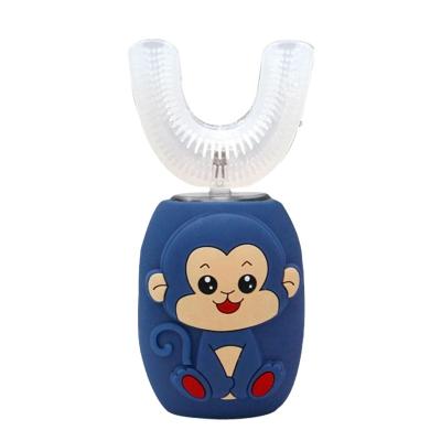 China Electric Rechargable Electric Oral Kids Smart U Shaped Toothbrush For Kids for sale