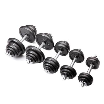 China Home Use Black Cast Iron Fitness Equipment Multifunctional High Quality Dumbbell for sale