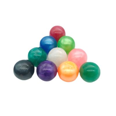 China 54mm gym and home synthetic resin health massage ball in various colors and styles for sale