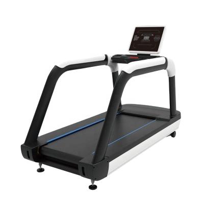 China Black home safe electric treadmill with armrest that can be used by young and old for sale