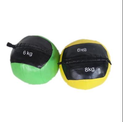 China High Quality Fitness Equipment High Quality Family Strength Training Wear-resistant Leather Ball for sale