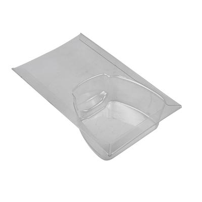 China Custom Clear Double Pet Clamshell Eco-Friendly Transparent Double Plastic See-Through Dressings for sale