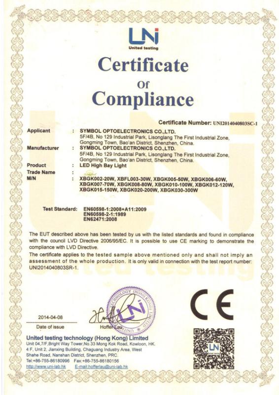 CE-LVD - Symbol Optoelectronics Co.,LTD