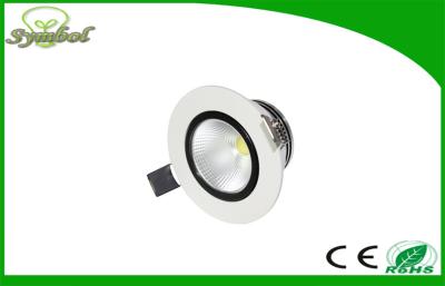 China recessed ceiling 7w COB Led Downlight Warm White 2700k - 3500k 700lm for home / office for sale