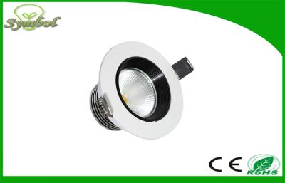 China Energy Saving 9 W COB Led Downlight , 900 lumens AC 220volt RA85 recessed led lighting fixtures for sale