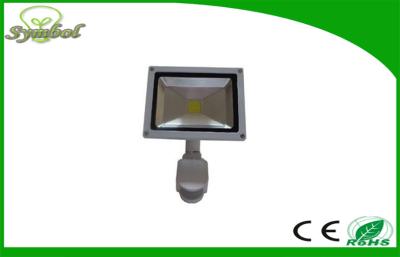 China Aluminium 20w Motion Sensor Led Floodlight 2000lm For Gate Lighting for sale