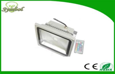 China 50hz High Power 50 Watt color led flood lights 6500K for street / architectural for sale