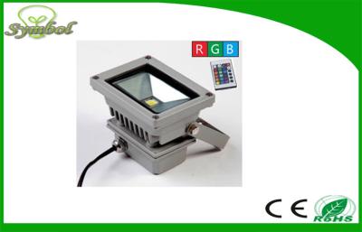 China IP65 Waterproof 10W RGB Led Flood Light 85-265VAC / DC12V / DC24V for sale