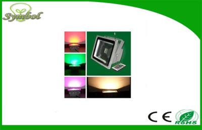 China Colorful Change 50W RGB Led Flood Light RF Rometo With IP65 Waterproof for sale