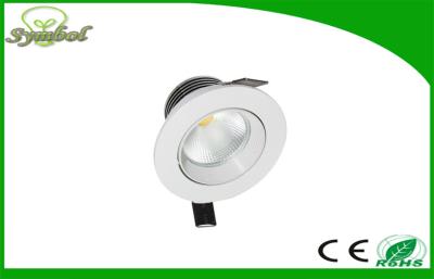 China Natural White 4500k COB led round downlight 12Watt 1200Lumen 3inch 95MM Cut Out Downlight for sale