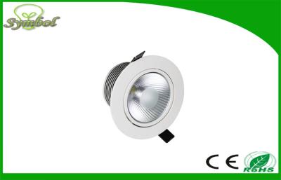 China Hotel 9W AC 220 volt COB Dimmable Led Downlights 900 lm , CE & ROHS for sale