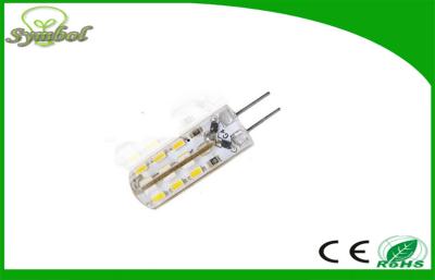 China High Brightness 1.5W Silicone G4 LED Lights AC/DC 10-20V 24PCS SMD3014 for sale