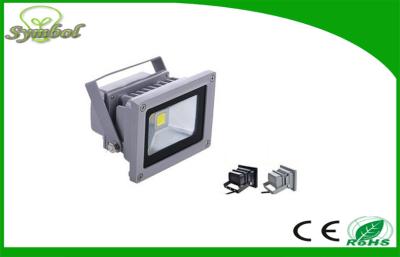 China CRI conduzido impermeável preto/cinzento 80 das luzes de inundação 10W de Shell 90LM/W à venda