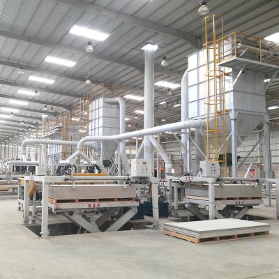 China High Quality Calcium Silicate Board Cutting Sanding Machinery Plant for sale