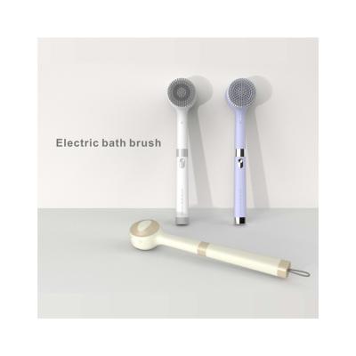 China Long Handle Lower Price Electric Clean Bath Brushes Multifunctional Baby Massage Bath Brushes for sale