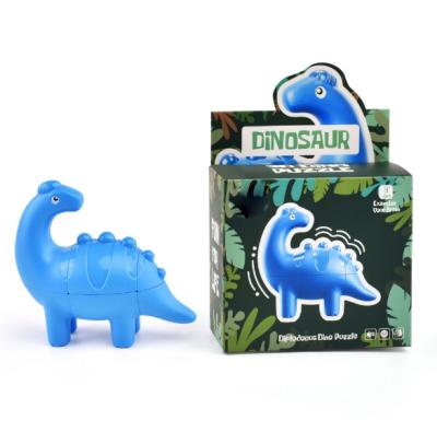 China Magic Fruit Cube Set Dinosaur For Anti-Anxiety Adult Children Brain Teaser Puzzle High Speed ​​Tricks Puzzle Game Toy for sale