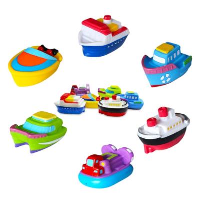 China 6 Bath Time Bath Time Toy Baby Bath Toy Swimming Pool Kids Toy Boats Floating Set for Kids Toddlers for sale