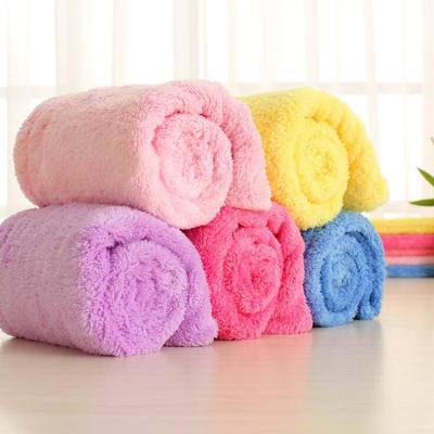 China QUICK DRY Quick Dry Wrap Microfiber Hair Towel For Curly Hair After Shower for sale