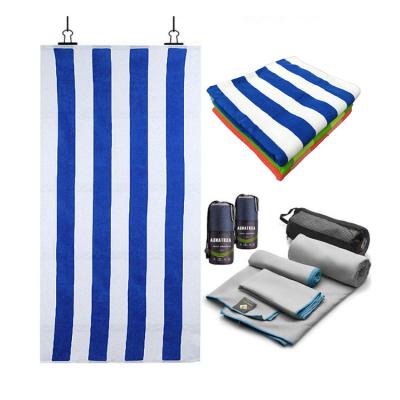 China Viable hot sale beach towels with logo printing custom microfiber beach towel for beach for sale