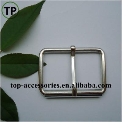 China Washable.eco-friendly.durable.attractive silver slide alloy metal belt buckle with pin for garment/luggage accessories for sale