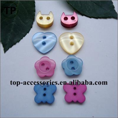 China Dry cleaning maker animal plastic/resin button for kids garment for sale