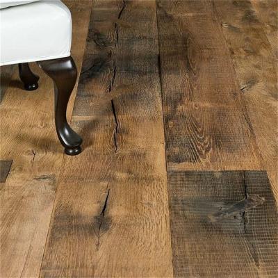 China Contemporary Chinese laminate flooring rustic engineered wood flooring. for sale