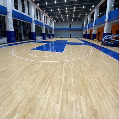 China Large Lots Laminate Flooring 12 Mm 18mm Flooring Contemporary AC 5 Sound Proof Factory Laminate Flooring For Basketball Court for sale