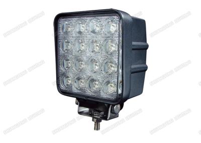 China 4 Inch 48W Square LED Offroad Lights Spot / Flood Beam IP68 For Automobile for sale