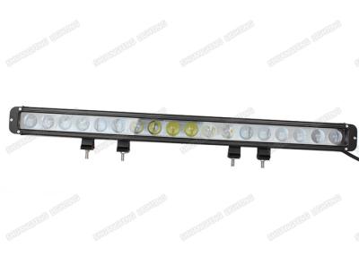 China 6000K 4D Optic Single Row Spot LED Light Bar 4x4 180w For Off Road Vehicle for sale