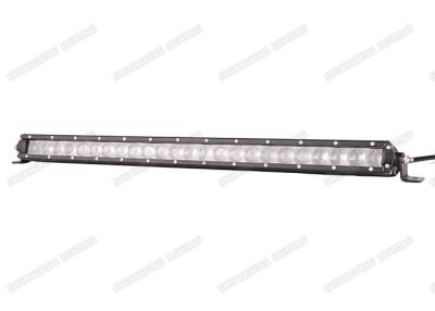 China 120W 5W Single Row LED Light Bar 4D Lens For Driving Offroad SUV ATV Truck for sale