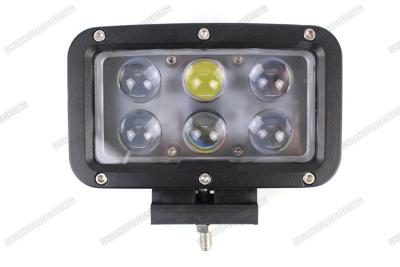 China Waterproof 60w LED Work Light 6000K 10W / PC Lens Auto LED Driving Lights for sale