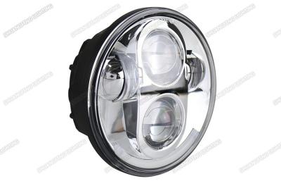 China 5.75 Inch Round Motorcycle Headlight , 4x4 Harley LED Headlight For Off Road / Jeep for sale