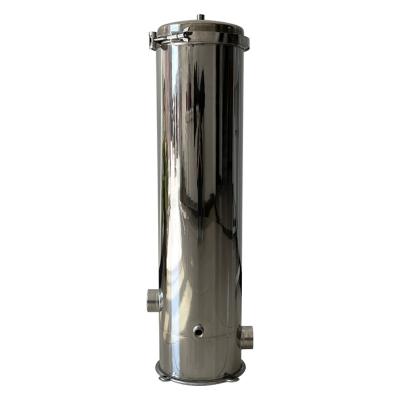 China Water Purify China Manufacturer Industrial Cartridge Filters For Water Treatment Stainless Steel Precision Filter Housing for sale