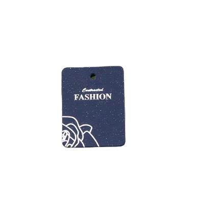 China High Quality Custom Printing Packaging Cards Ring Logo Necklace Bracelet Brooches Charm Ring Necklace Earring Cards Dark Blue Jewelry Display Packaging Cards for sale