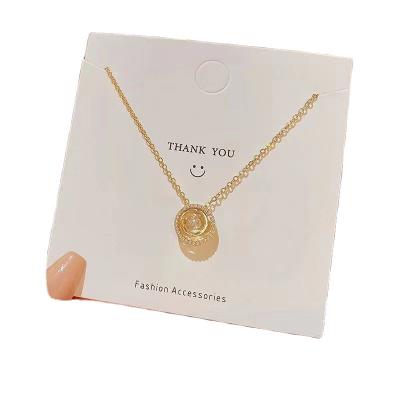 China Luxury Custom Printed Ring Necklace Earring Card Jewelry Display Label Packaging Card Bracelet Brooches Charm Earring Necklace Ring for sale