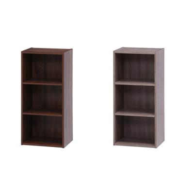 China Wooden Living Room Cabinet MDF Color Box 4 Tiers Storage Box Storage Cabinet for sale