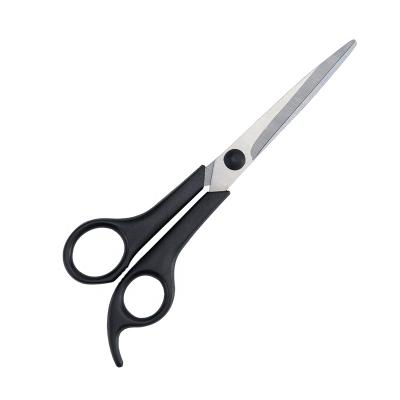 China HAIR High Level Plastic Handle Edge Stainless Steel Smooth Blade Barber Hair Cut Scissors for sale