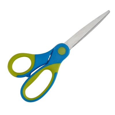 China (PP+TPR) Stationery School Student School Student Smart Blunt Tip 150Mm Plastic Portable Smooth Edge Scissors for sale