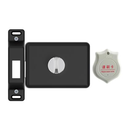 China Low Power/Low Power Prompt Opening High Quality Mechanical Swipe Card Induction Key Lock for Sliding Door with Plastic Reader for sale